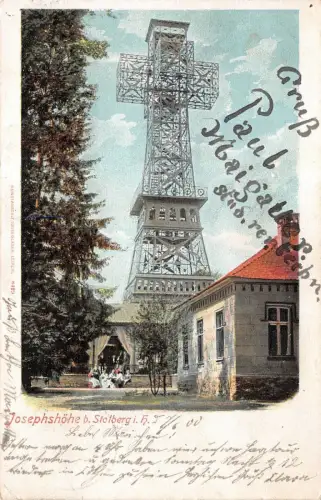 Josephshöhe b. Stolberg i. H. Postkarte AK 1900