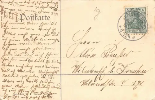 Ratzeburg vom Wasserturm gesehen Postkarte AK