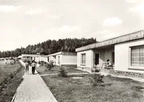 Urlauberzentrum der Bergarbeiter in Stangengrün bei Zwickau Sachsen AK 1978