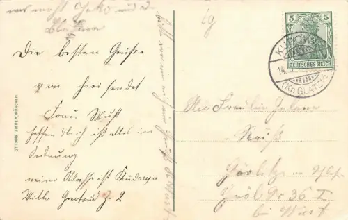 Bad Kudowa (Kudowa-Zdrój) Charlottenbad AK 1912