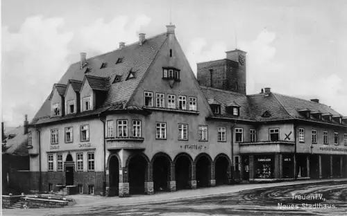 Neues Stadthaus Treuen Vogtland Sachsen Postkarte