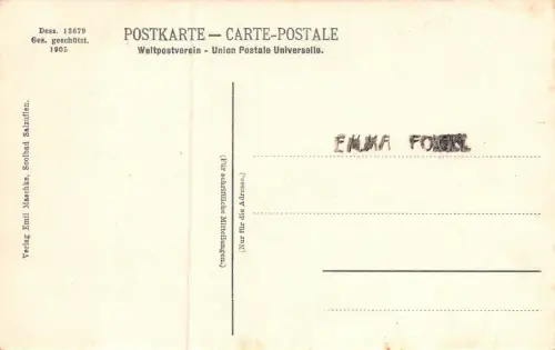 Soolbad Salzuflen Partie im Kurpark Postkarte AK