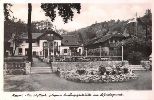 Meierei Die idyllisch gelegene Ausflugsgaststätte im Lößnitzgrund AK