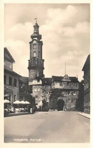 Schloß Weimar Thüringen Postkarte