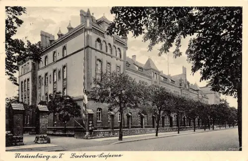 Naumburg Saale Barbara - Kaserne Postkarte 1939