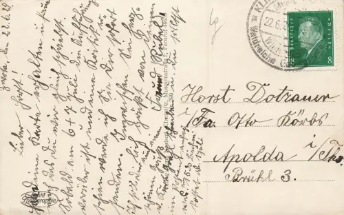 Blick auf die Waldhäuser in Zwota Vogtland Sachsen Postkarte AK 1929