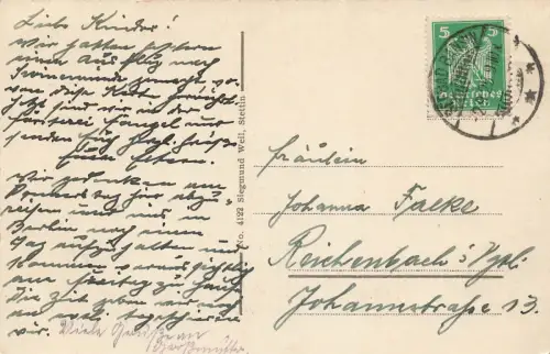 Strandleben Seebad Swinemünde Pommern Postkarte AK 1925