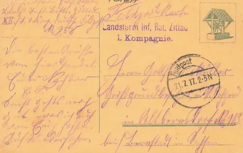 Widoki z Królestwa Polskiego Polen Postkarte AK 1917