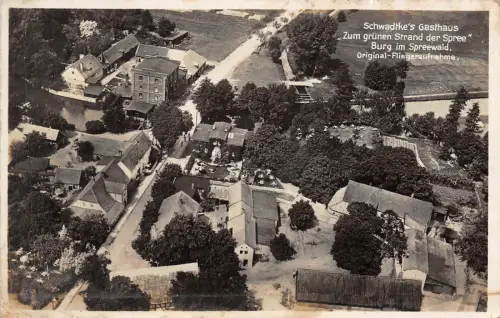 Schwadtke's Gasthaus "Zum grünen Strand der Spree" Burg im Spreewald AK