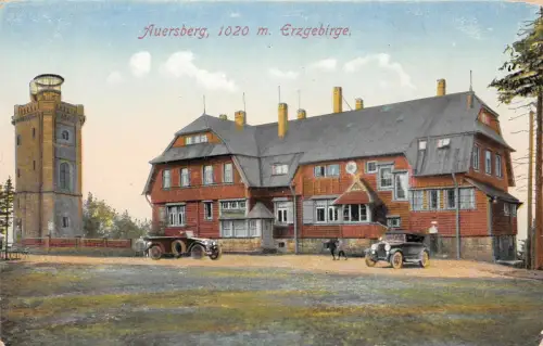 Auersberg Untekunftshaus Erzgebirge Vermittlungsamt Eibenstock AK