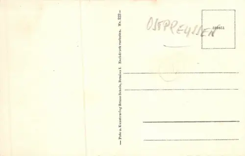 Masuren Kruttinnafluss Postkarte AK