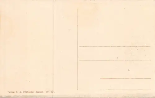 Marktplatz in Bremen Postkarte AK