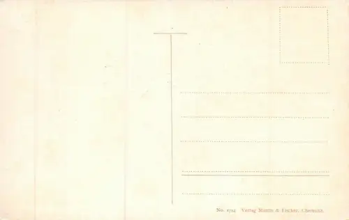 Chemnitz Neues Theater Museum Petrikirche Postkarte AK