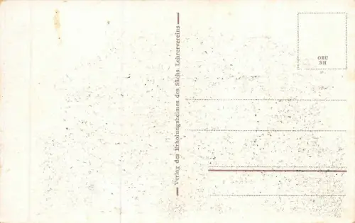 Erholungsheim des Sächs. Lehrervereins Ostrau b. Bad Schandau Postkarte AK