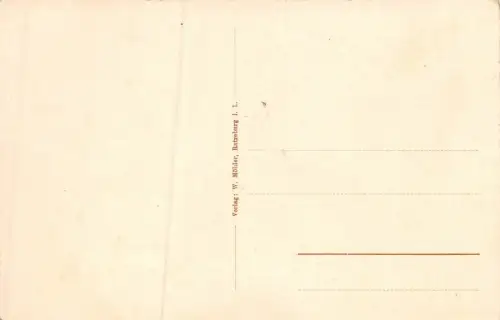 Ratzeburg Totalansicht Postkarte