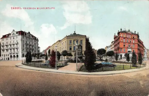 Cassel/Kassel Friedrich Wilhelmplatz AK 1917