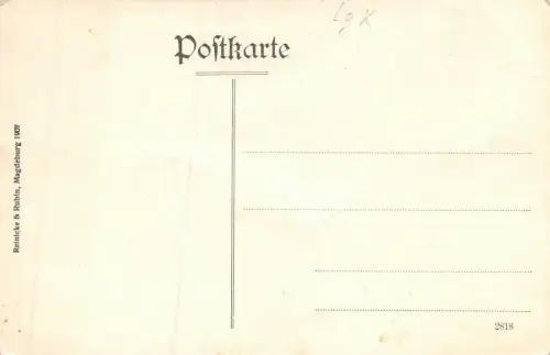 Königsberg Partie am Schloßteich und Schloßteich-Brücke AK