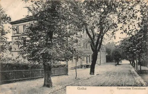Gotha Thüringen, Gymnasium Ernestinum AK 1912