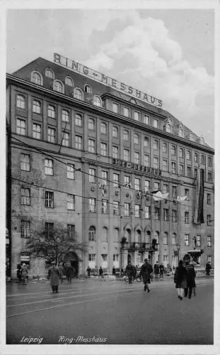 Leipzig Ring-Messhaus 1942 Postkarte