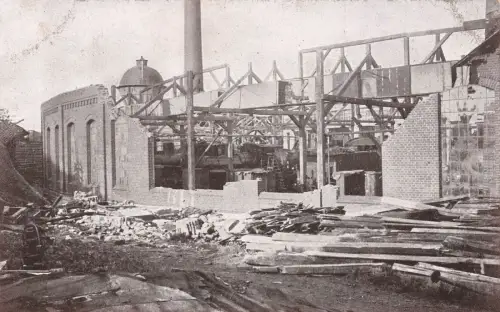 Sturm-Katastrophe 27.05.1916 Chemnitz Sachsen Postkarte AK