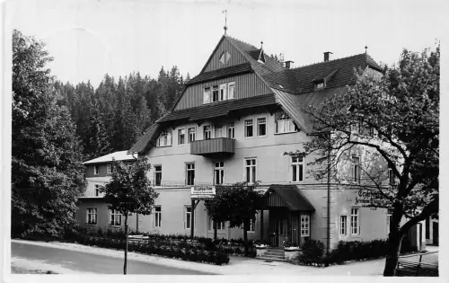 Das Erzgebirgs-Heim Waldbärenburg-Kipsdorf AK 1933