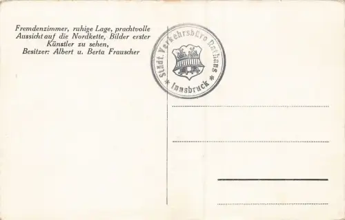 Maximilianstrasse mit Gasthof Speckbacher Innsbruck Österreich Postkarte AK