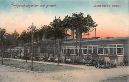 Truppenübungsplatz Königsbrück Militär-Kantine Feldpost AK 1915