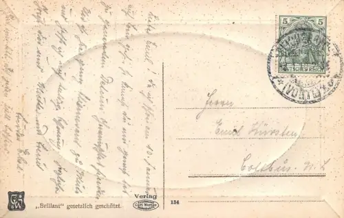 Göltzschtalbrücke bei Netzschkau Vogtland Sachsen Postkarte AK 1919