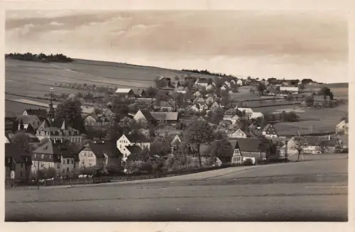 Stadtansicht Dittersdorf bei Chemnitz Sachsen Postkarte AK 1930