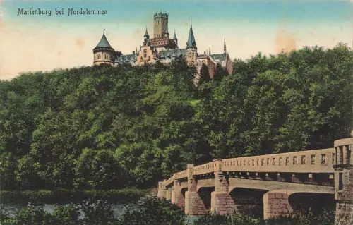 Marienburg bei Nordstemmen Niedersachsen Postkarte AK