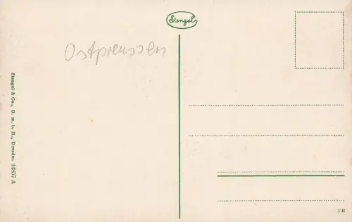 Dampferfahrt Masuren-Niedersee Ruciane-Nida Ostpreussen Postkarte AK