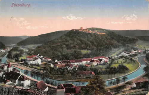 Lützelburg Ansicht Feldpostkarte AK 1916