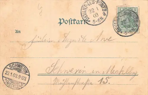 Gruss aus Metz Garnisonkirche Todtenbrücke Postkarte AK 1903