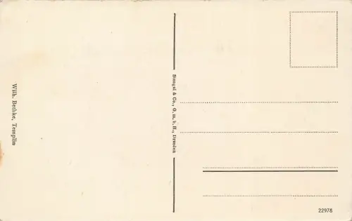 Stadtmauer und Prenzlauer Tor Templin Uckermark Brandenburg Postkarte AK