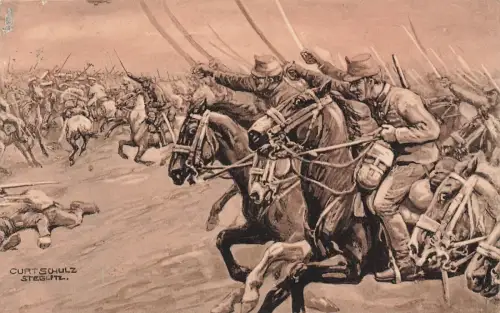 Sieg der Österreichischen Truppen über die russische Armee Postkarte AK 1915