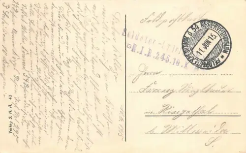 Aachen Ponttor Feldpostkarte AK 1915