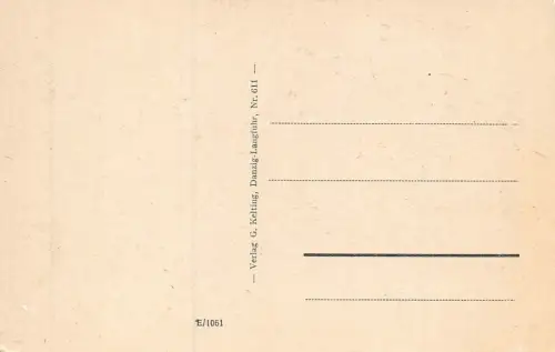 Danzig Artushof Postkarte AK