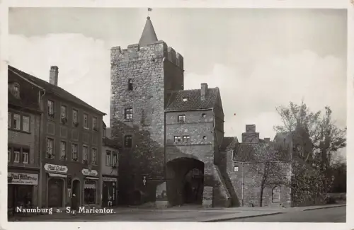 Naumburg (Saale) Marientor, Laden, Geschäfte Postkarte 1938