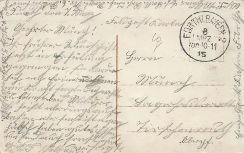 Die Falklandschlacht Vize Admiral Graf v. Spee Spruchkarte Postkarte AK 1915