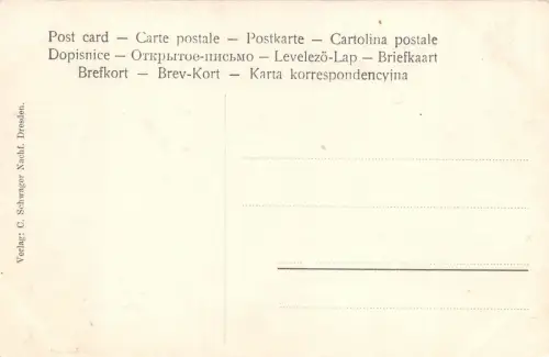 AK Neujahr, Reichenau, Engel auf Kirche, Mondnacht Baden-Württemberg Postkarte