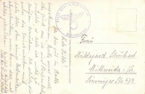 Halle a./S. Ruine Giebichenstein Ruine Moritzburg Postkarte AK