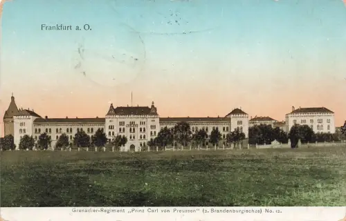 Grenadier-Regiment Prinz Carl von Preussen Frankfurt Oder Brandenburg AK 1915