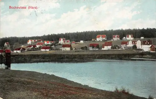 Bockswiese (Harz) Hahnenklee Niedersachsen Postkarte AK 1913
