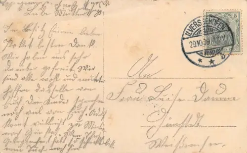 Prinz Wilhelm von Preußen 1.WK Patriotika AK 1909