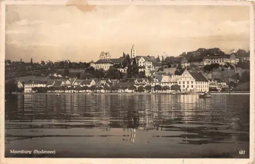 Meersburg (Bodensee) Ansicht Postkarte AK