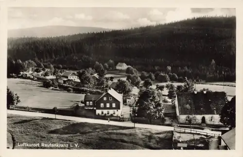 Blick auf Luftkurort Rautenkranz im Vogtland Sachsen Postkarte AK 1937