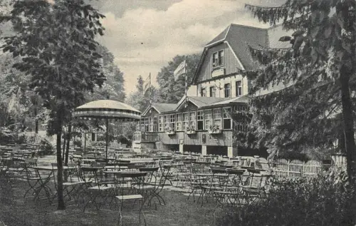 Schrödermühle bei Freiberg Sachsen Postkarte