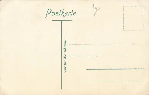 Königsruhe mit Rosstrappefelsen Bodetal Harz Sachsen-Anhalt Postkarte AK