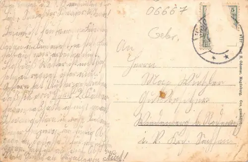 Weissenfels Markt Postkarte AK