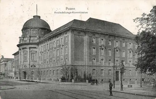 Posen Ansiedlungs-Kommission Feldpostkarte AK 1917